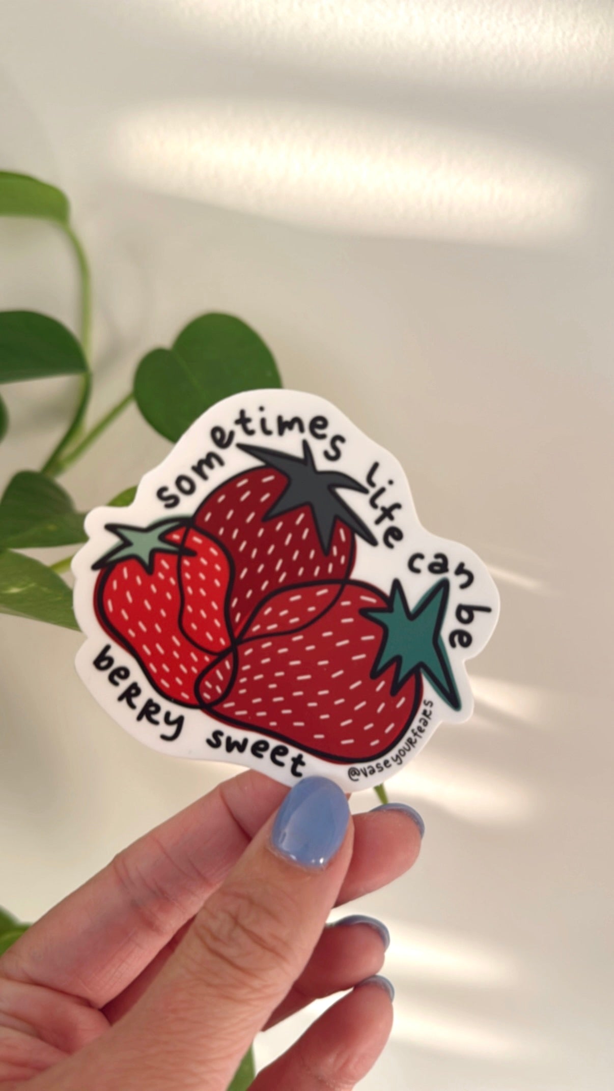 Strawberry Sticker