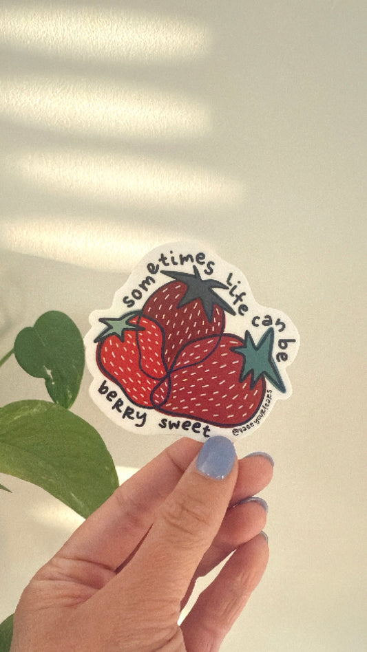 Strawberry Sticker