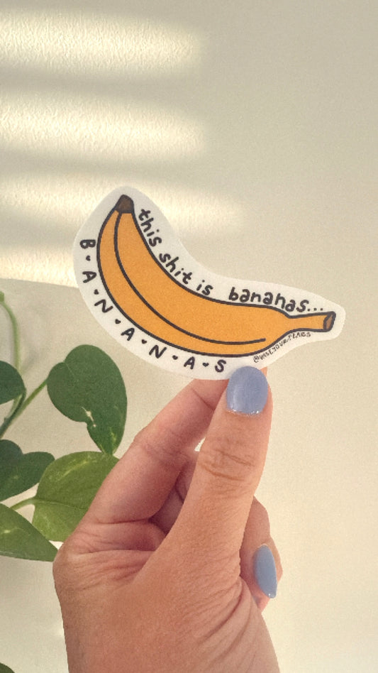 Bananas Sticker