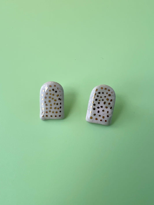 Dotted Studs (Green)