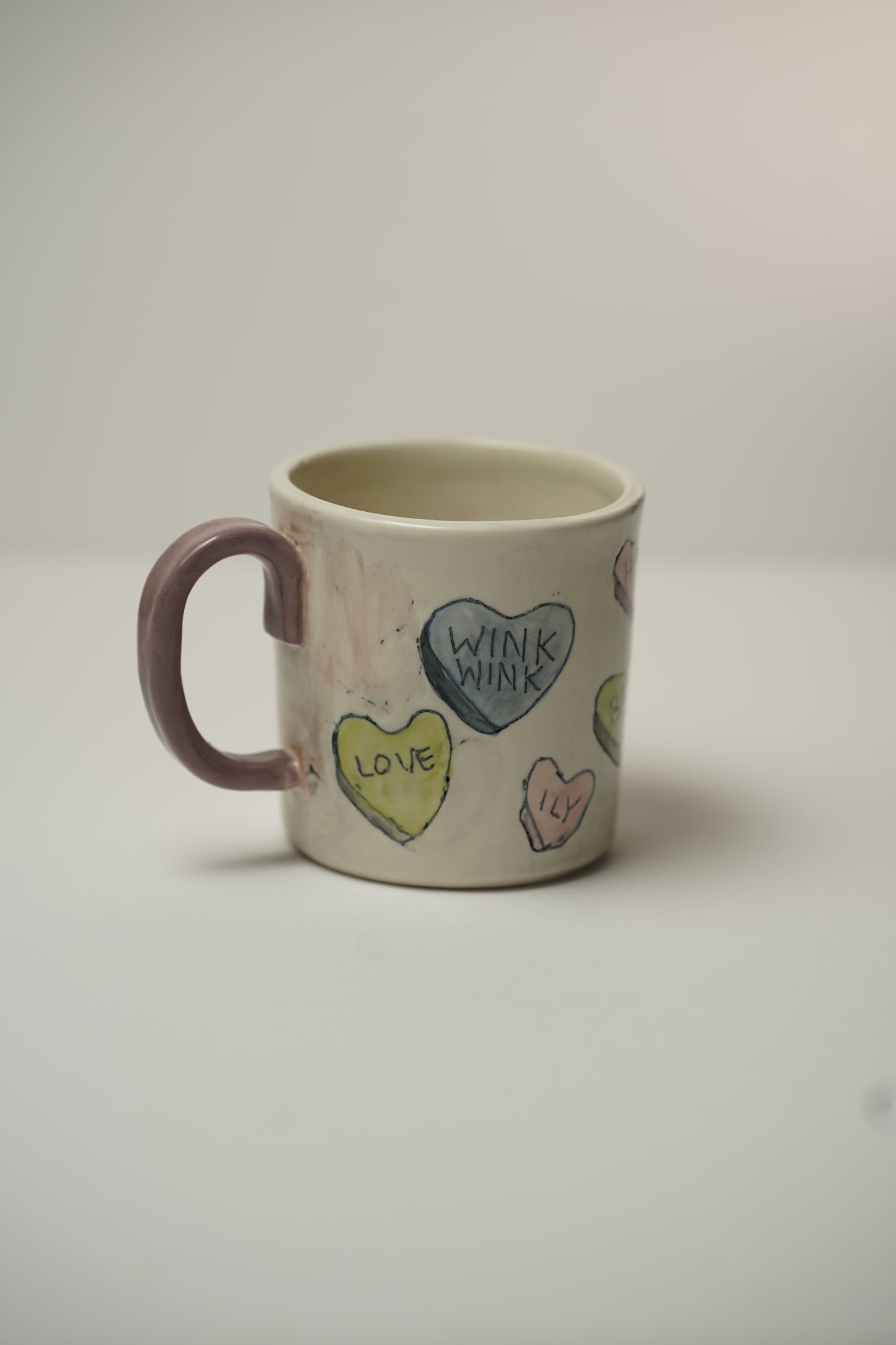 Conversation Heart Mug