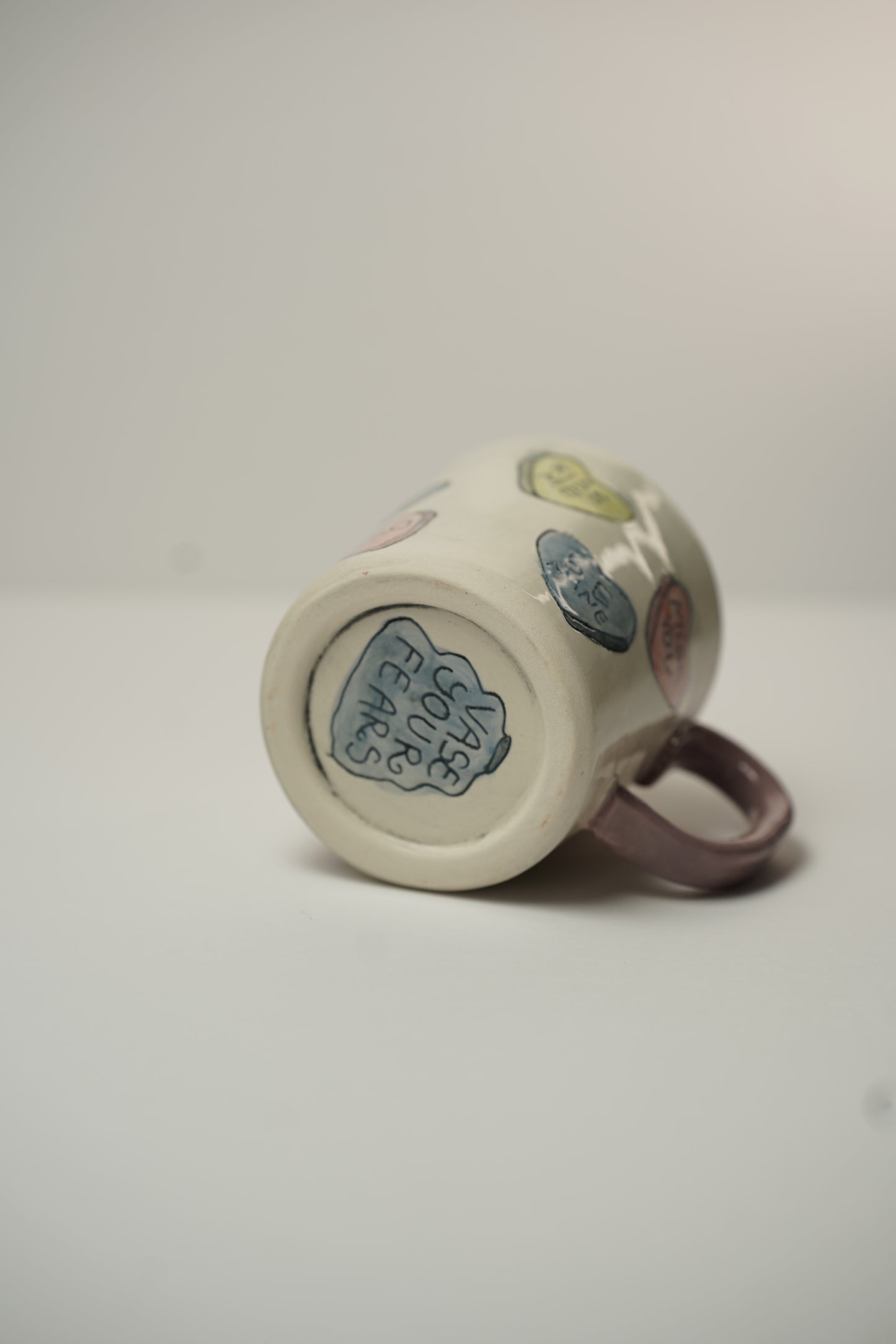 Conversation Heart Mug