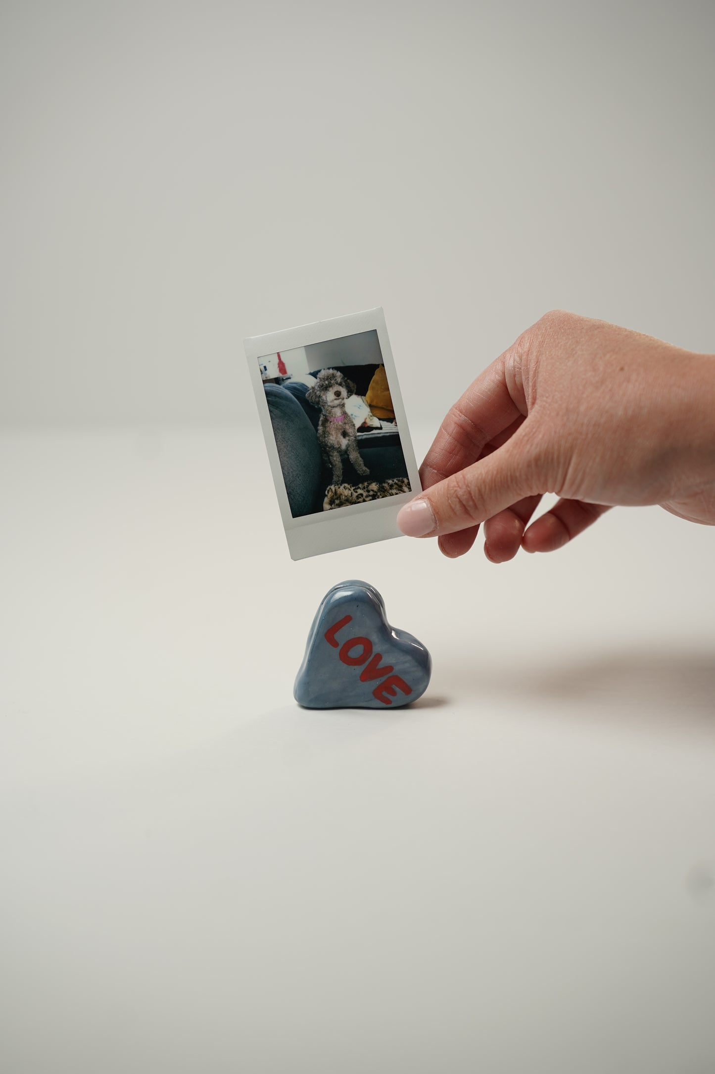 Conversation Heart Photo Holder (#3)