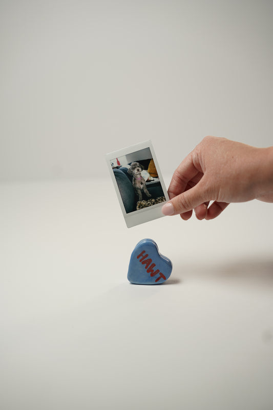 Conversation Heart Photo Holder (#4)