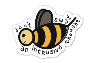 Don't Swat an Intrusive Thought Sticker