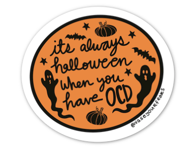 It's Always Halloween Sticker