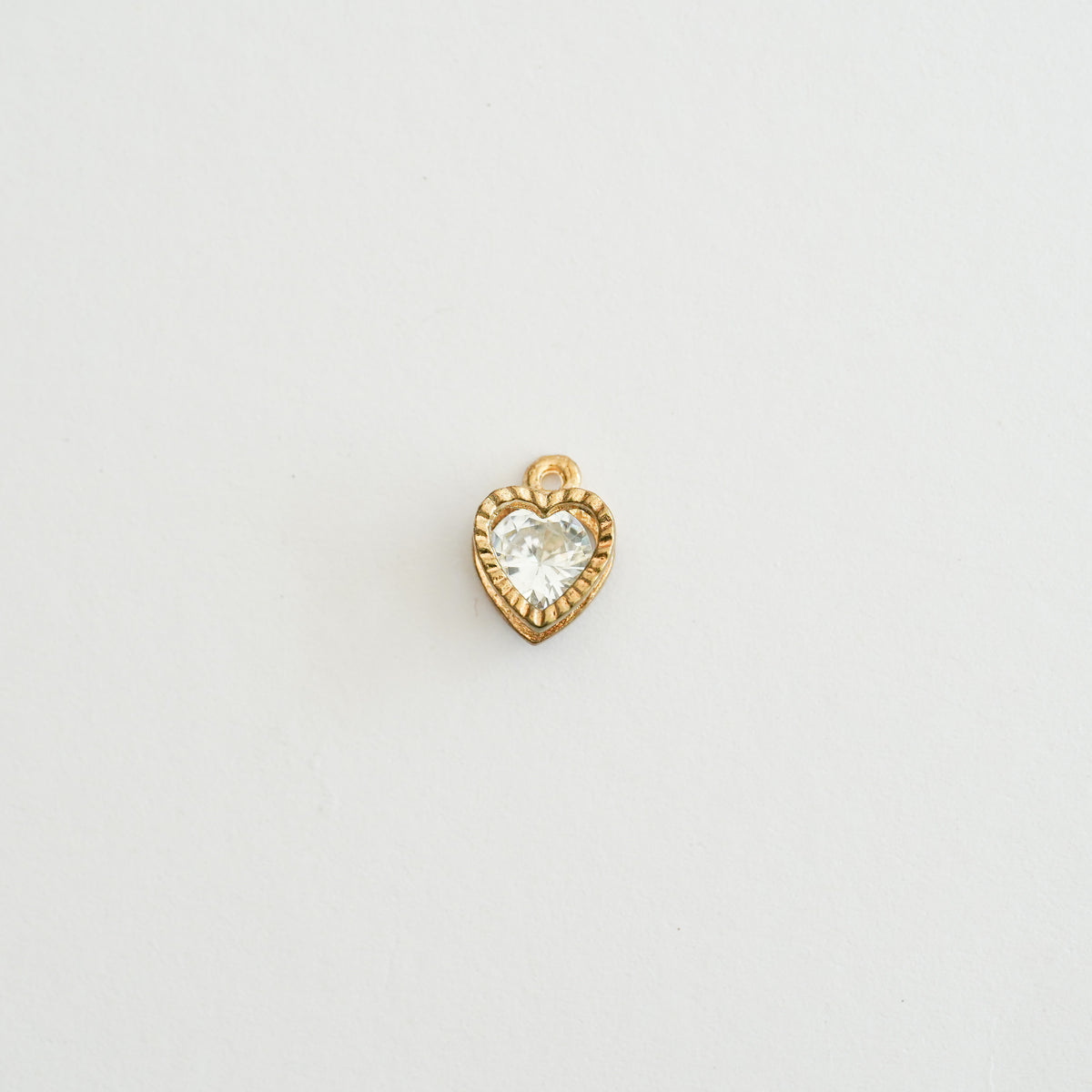 Blingy Heart Charm