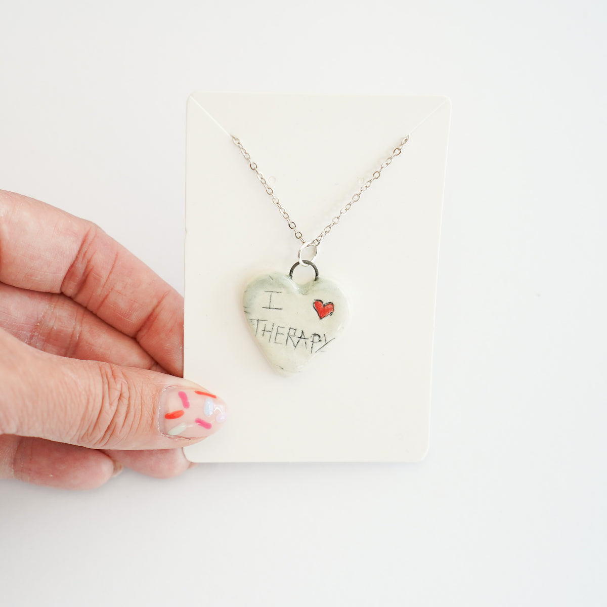 I <3 Therapy Necklace